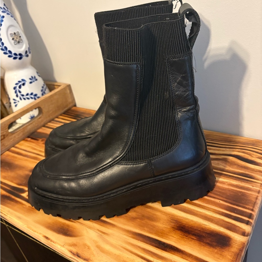 H&M Black Winter Boots